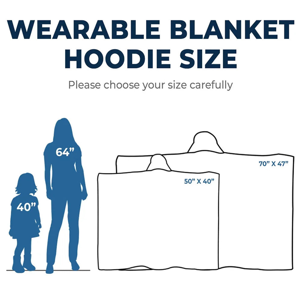 Personalized Basketball Wearable Blanket Hoodie For Sport Lovers, Sport Players Tu20
