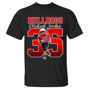 Game Day Football Personalized Shirt Custom Your Photo Gift For Football Player K1702