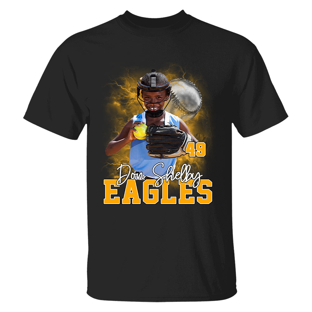 Game Day Solfball Personalized Shirt Custom Photo And Team Name