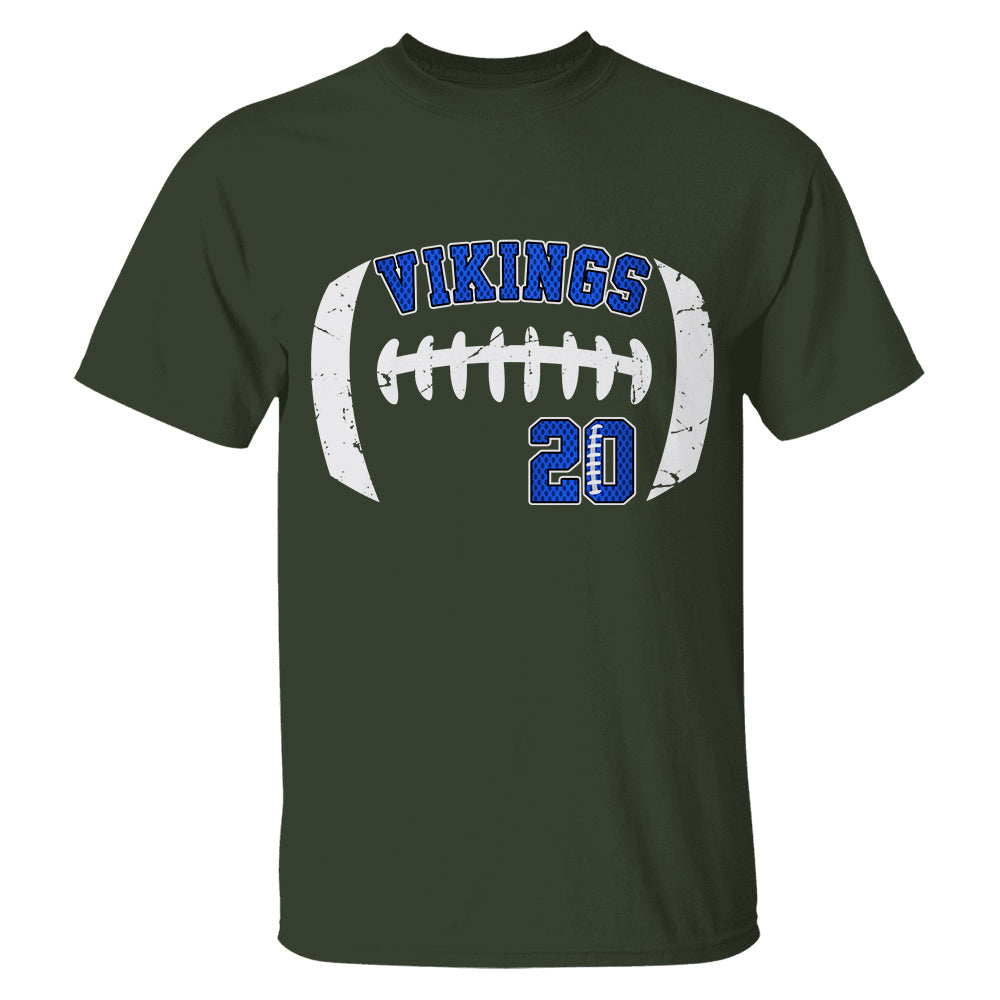 Personalized Shirt American Team Spirit Football Mom All Over Print Shirt For Football Family Member K1702