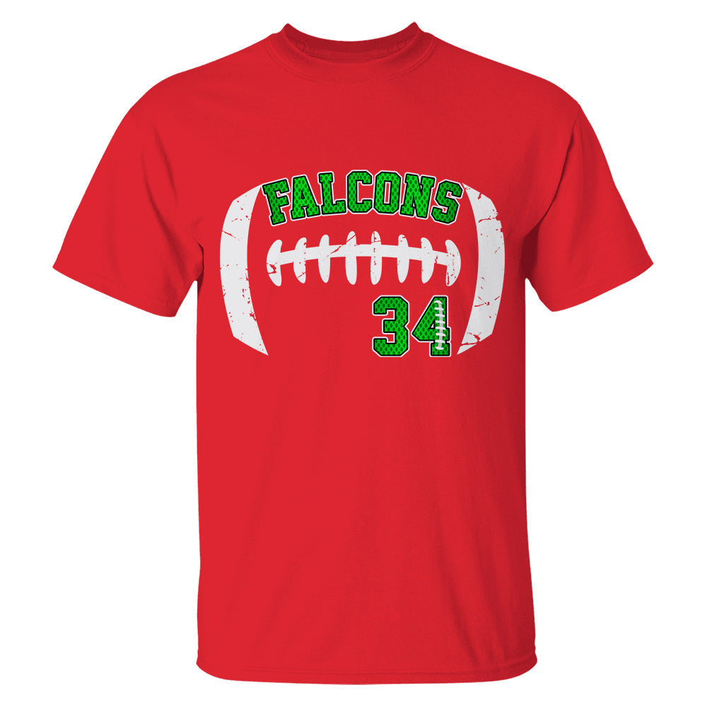 Personalized Shirt American Team Spirit Football Mom All Over Print Shirt For Football Family Member K1702
