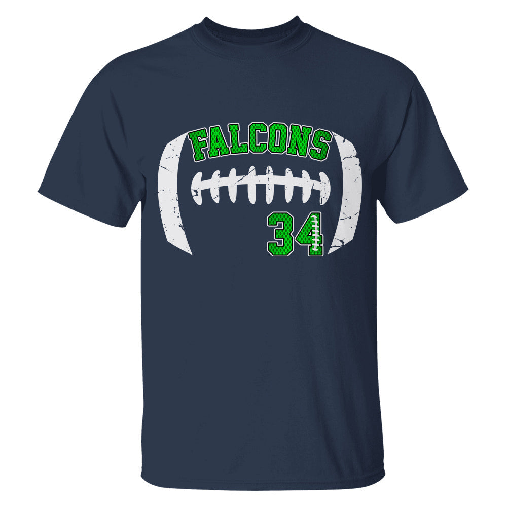 Personalized Shirt American Team Spirit Football Mom All Over Print Shirt For Football Family Member K1702