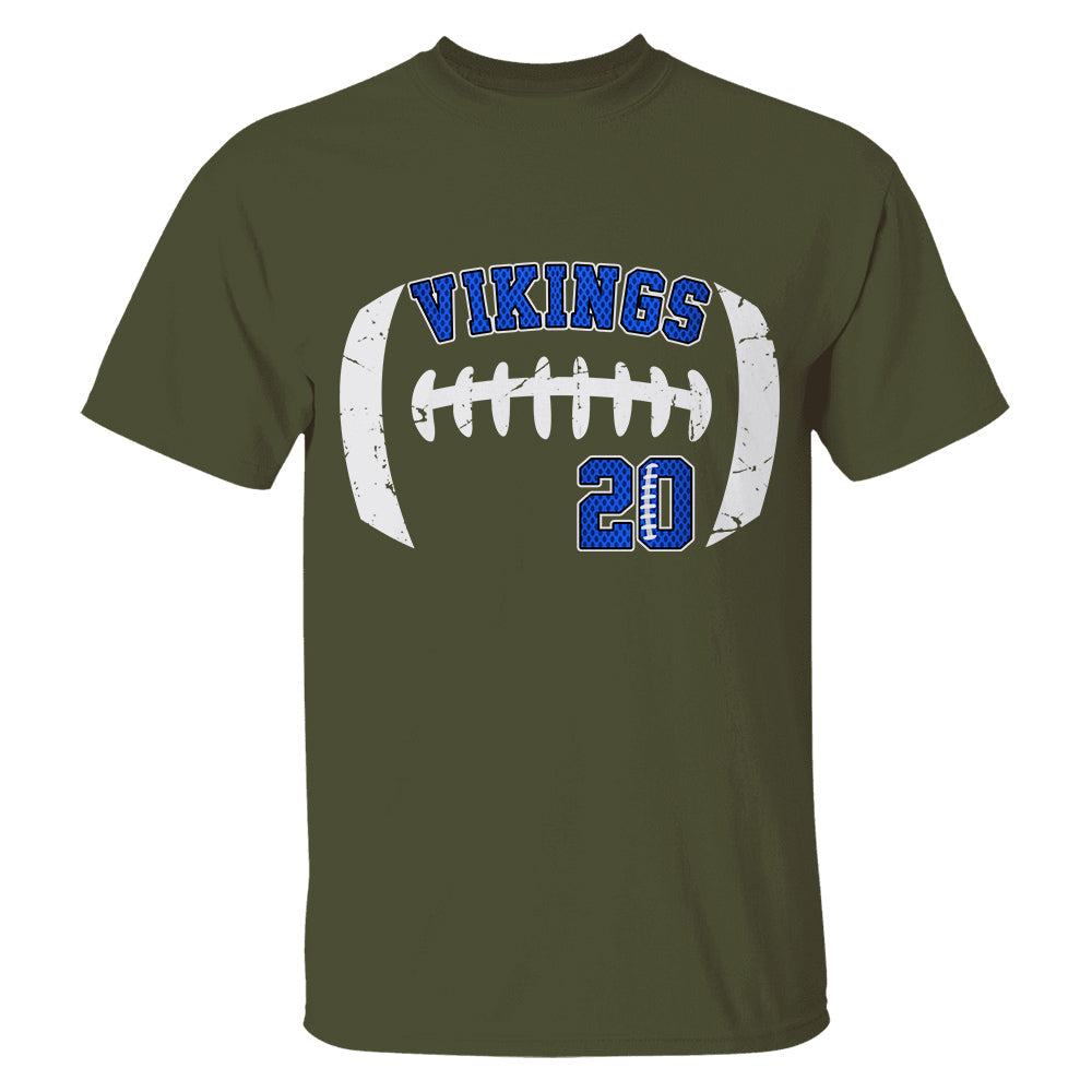 Personalized Shirt American Team Spirit Football Mom All Over Print Shirt For Football Family Member K1702