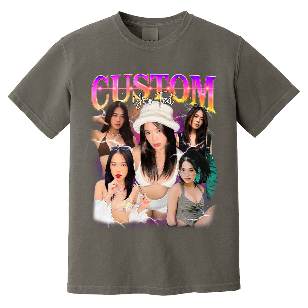 Custom Bootleg Rap Tee, Custom Photo Shirt, Custom Photo Vintage Graphic 90s Tshirt, CUSTOM Your Own Bootleg Idea Here, Insert Your Design
