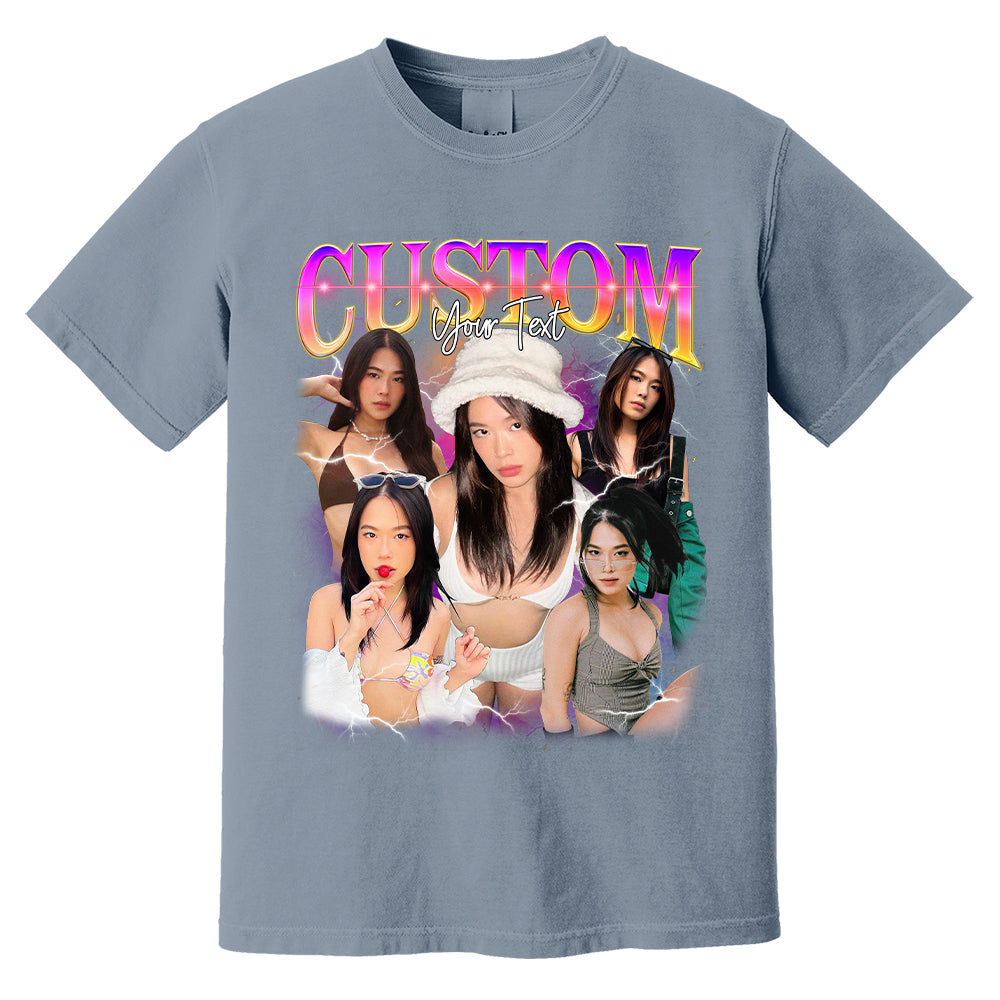Custom Bootleg Rap Tee, Custom Photo Shirt, Custom Photo Vintage Graphic 90s Tshirt, CUSTOM Your Own Bootleg Idea Here, Insert Your Design